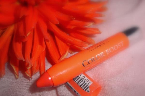 Bourjois Color Boost Glossy Finish Lipstick: Orange Punch (03)