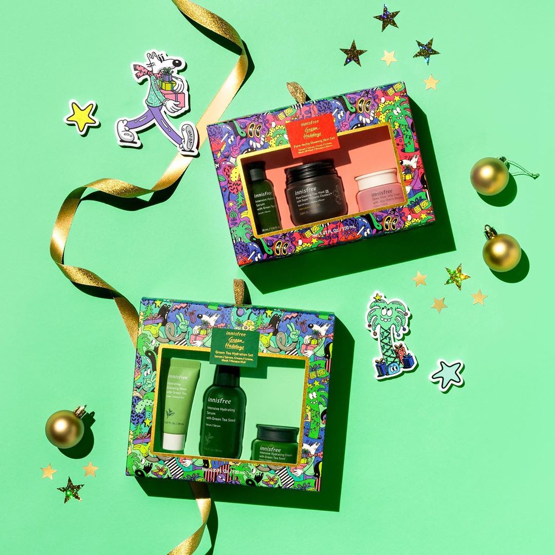 innisfree USA - New sets that are ready to give you porefectly glowing, hydrated skin✨💧including innisfree fan-favorite products!

With designs by Steven Harrington to bring seasonal cheer, snag up th...