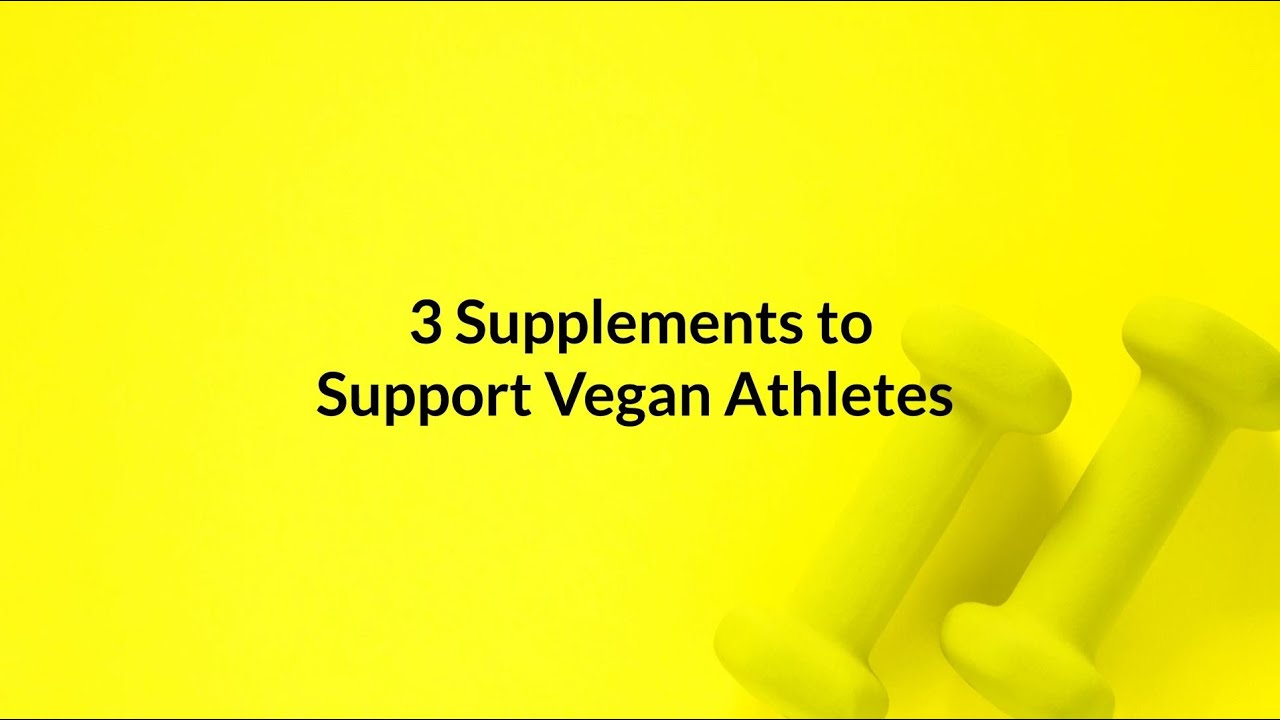 Supplements For Vegan Athletes | iHerb