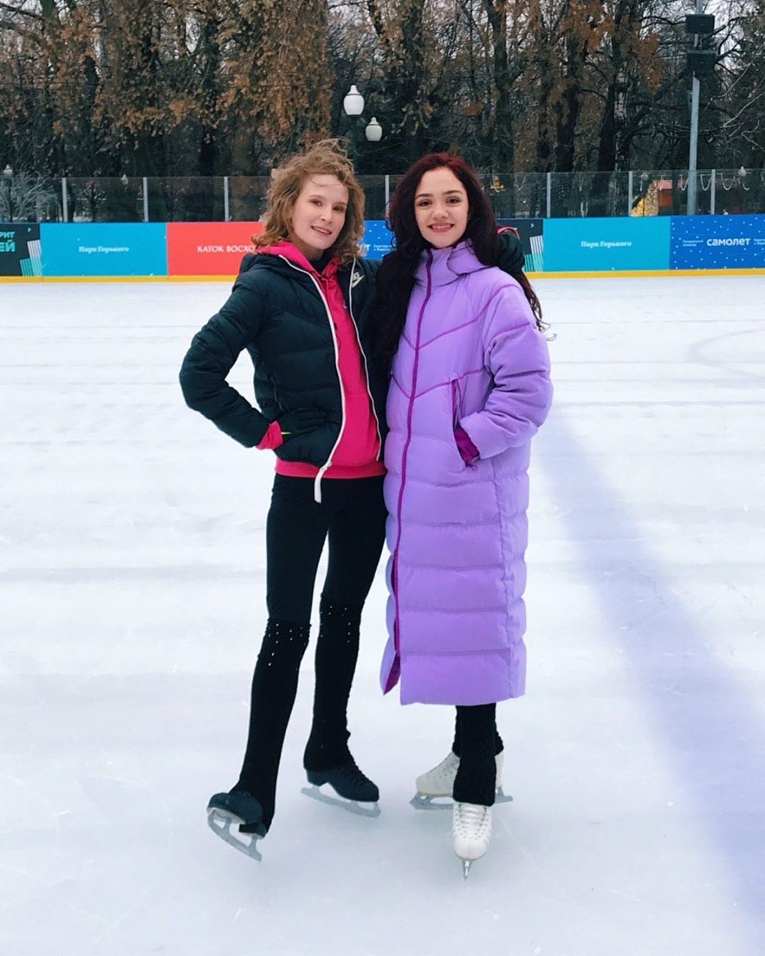 Evgenia Medvedevа - Было холодно и весело❤️@monetochkaliska 🦦🦦
