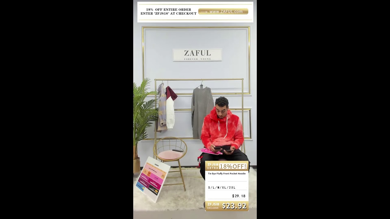 ZAFUL LIVE | Enjoy 18% OFF with The Code "ZFJS18"