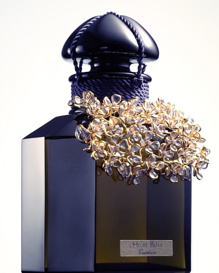 Guerlain - L'Heure Bleue: the 100th Anniversary Pièce d'Exception, by Baccart and Gripoix. 

A sumptuous tribute to one of the Maison Guerlain's most enduring fragrances, this limited edition incarna...