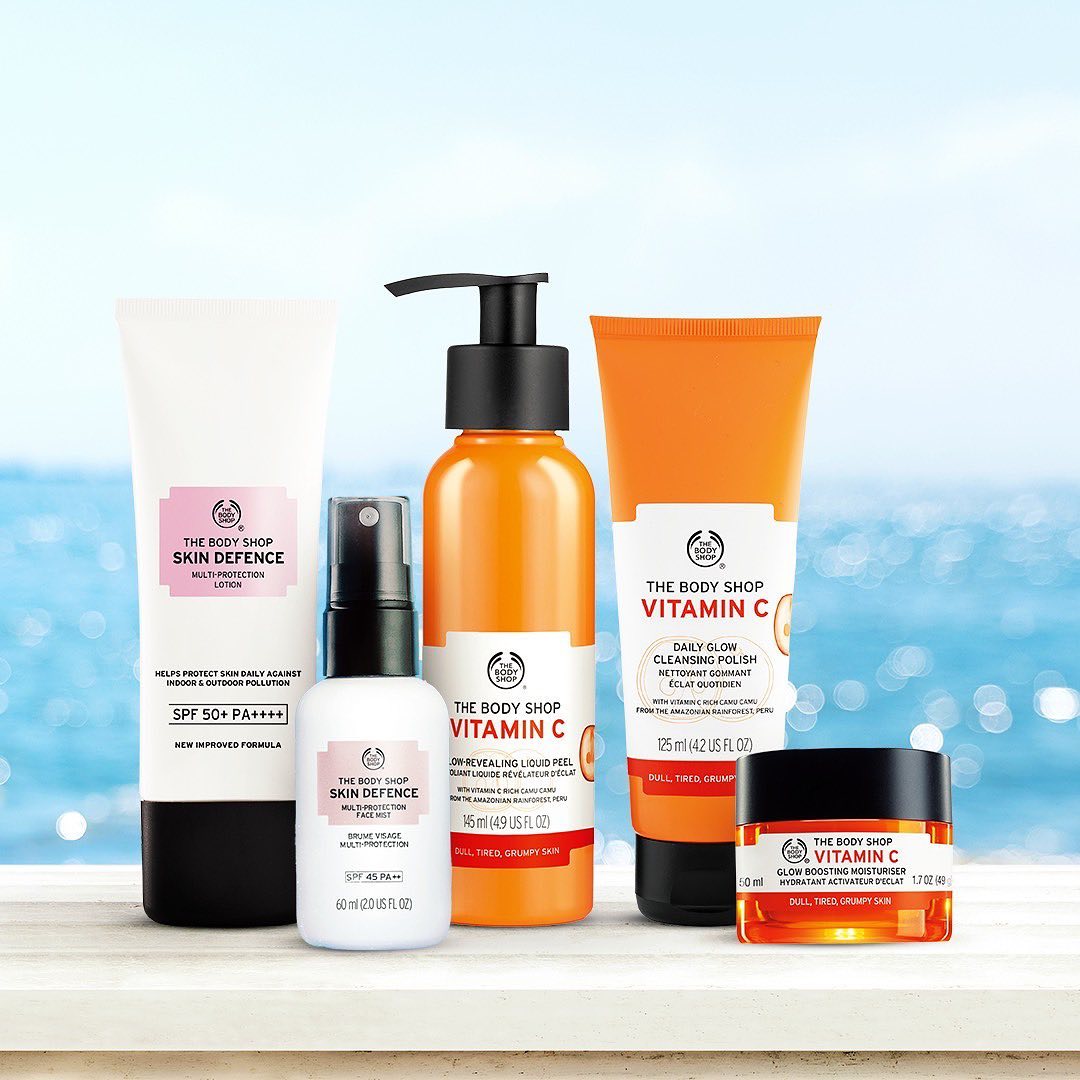 The Body Shop India - Power-packed skincare routine for ultimate luminous skin! ✨

🍒 Vitamin C range keeps your skin hydrated and radiant with its anti-oxidant & anti- inflammatory properties enriched...