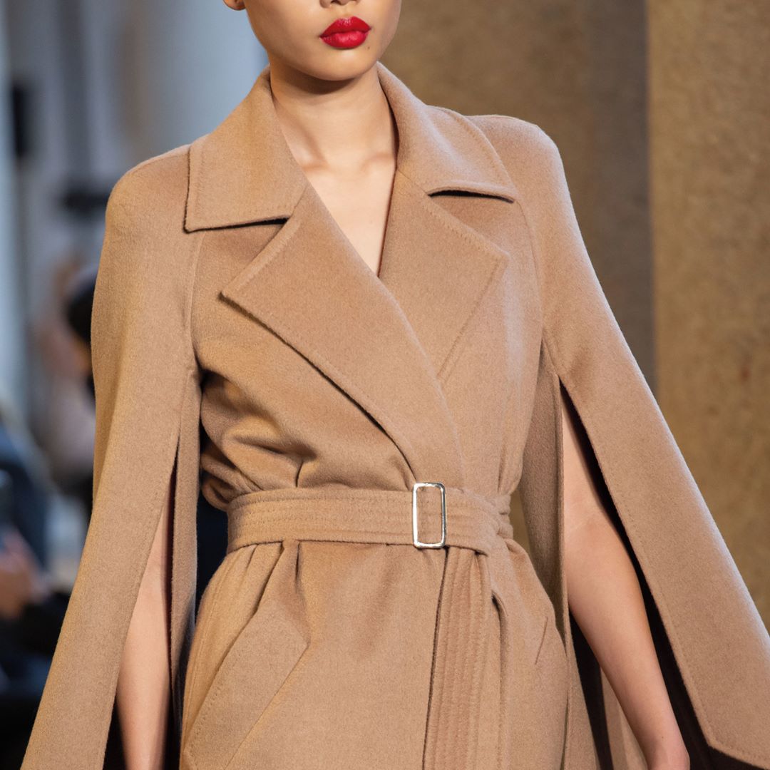 Max Mara - With a feeling of overall collective renovation, the #MaxMaraSS21 show is full of reinvented staples with detailed craftsmanship, like the classic camel coat. #MFW