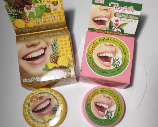 Зубная паста Thai Siam Spa Pineapple Extract Herbal Toothpaste фото