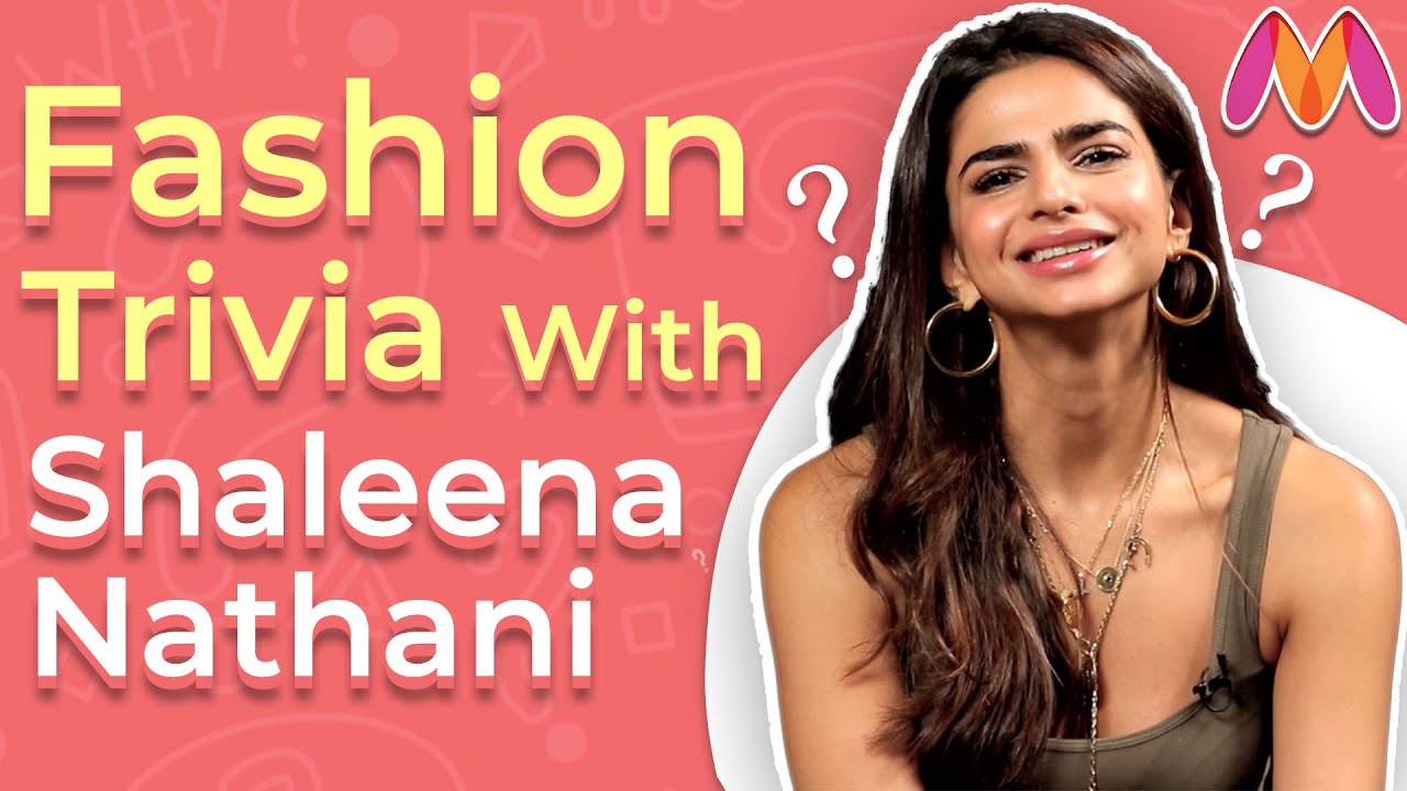 Fashion Trivia With Celebrity Stylist Shaleena Nathani | Ask Me Anything | Myntra