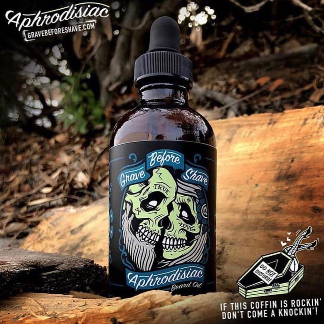 wayne bailey - Did you know our oils and balms are also available in larger 4oz options?! •
WWW.GRAVEBEFORESHAVE.COM
•
We knew when the Aphrodisiac Blend would be a hit when we made it and we are glad...