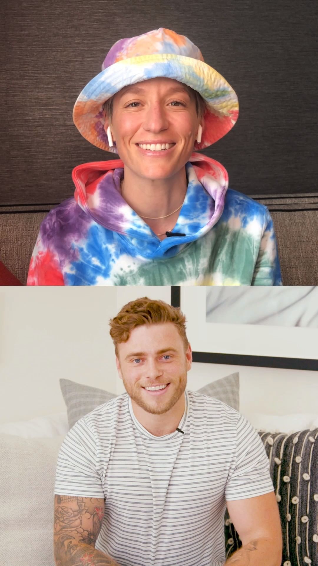 Abercrombie & Fitch - It's #NationalComingOutDay and we’re joining Megan Rapinoe as she sits down with Gus Kenworthy @guskenworthy to discuss the pressures of being an LGBTQ athlete, the stigma of sex...