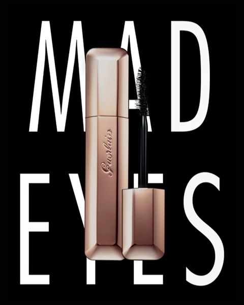 Guerlain - Now more than ever, it’s all in the eyes.

Providing +112% instant volume, Guerlain Mad Eyes’ secret is in its unique design. The star-shaped brush grabs onto the flexible formula for mad v...