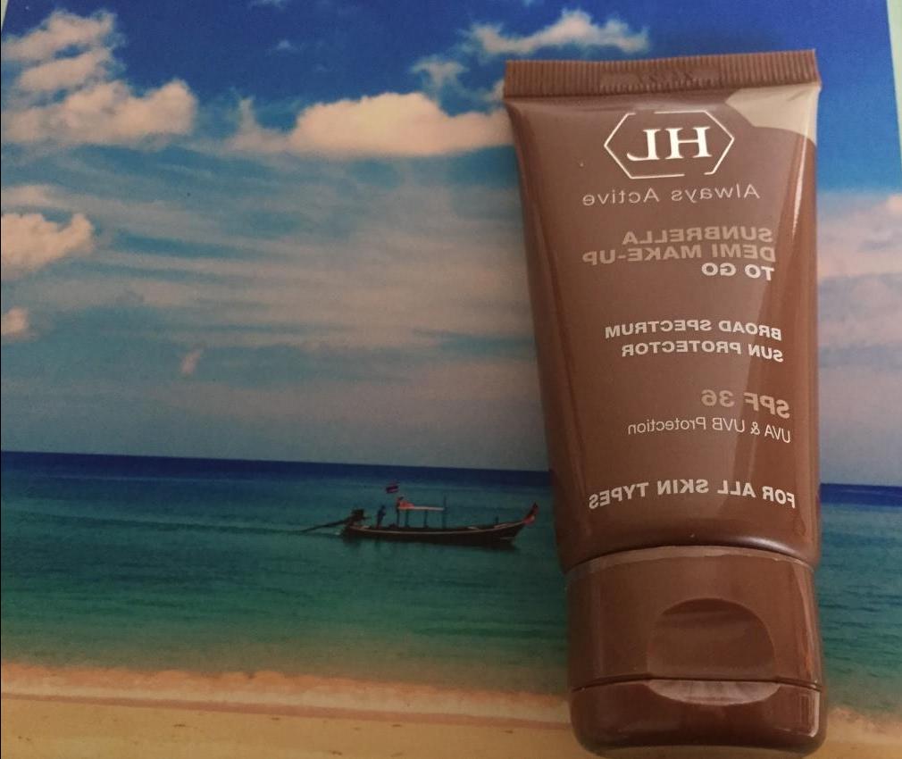 Crema de protección solar con el tono de la Holy Land Sunbrella Demi make-up spf-36 - reseña