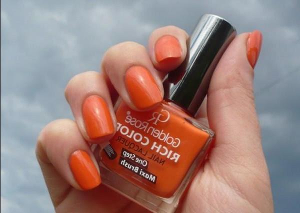 Orange mood with Golden Rose Rich Color No. 37 - review
