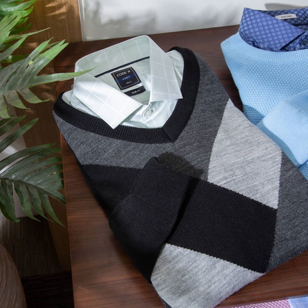 Lifestyle Stores - Give your WFH wardrobe a makeover and stay style ready for every virtual meeting, with this well-tailored shirt paired with a pullover, from Code by Lifestyle!
.
Click the link in b...