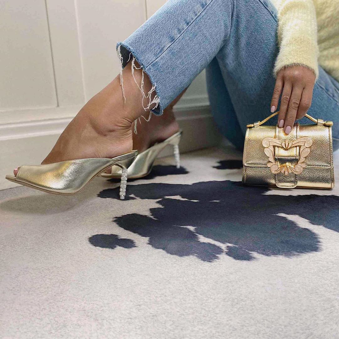 SOPHIA WEBSTER - Slip in to sexy with 'Simona' - her crystal heel and sneaky peep toe will leave them wanting more… ⁣⁣She's exclusive to #SophiaWebster ✨⁣
⁣
P.S. 'Margaux' - our adorable cross body ba...