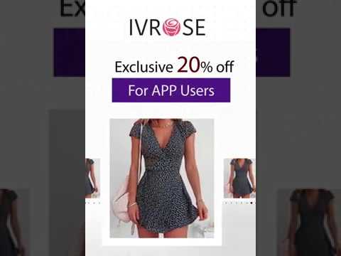 IVROSE - Online Fashion Boutique - EXCLUSIVE 20% OFF SITEWIDE for APP users
