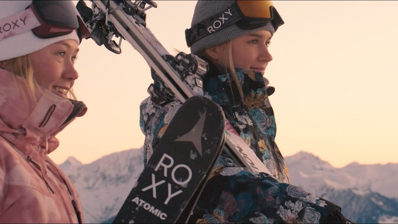 A Day in LAAX, Switzerland with Tess Ledeux and Kelly Sildaru