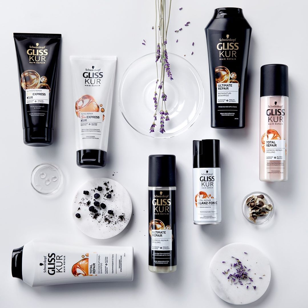 Schwarzkopf International - When nature treasures & the latest hair care technologies meet: new Gliss 💞 #schwarzkopf #createyourstyle #togetherfortruebeauty #lookgoodtogether #gliss #glisskur #haircar...