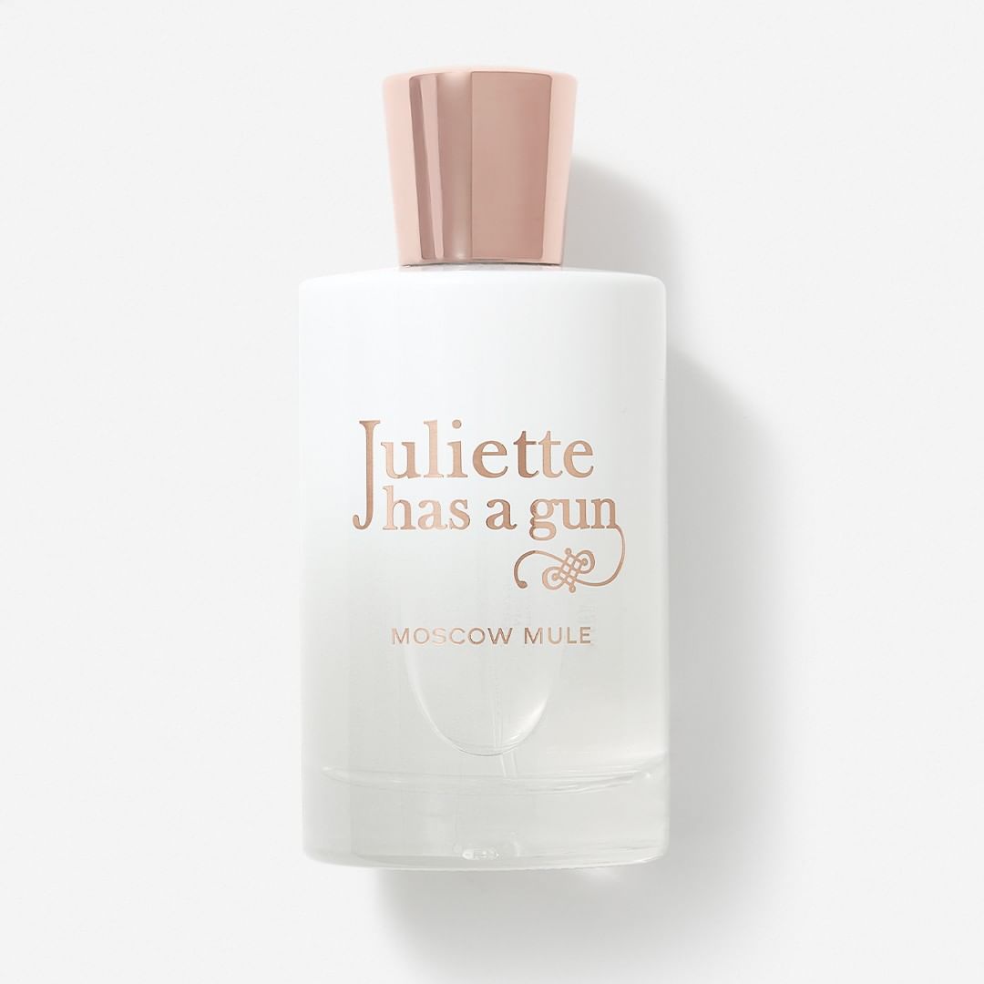 Escentual - "In Juliette’s Moscow Mule, bergamot, ginger, lime and jasmine are made diffusive and radiant by a clever trio of white musks, ensuring that the fragrance lasts longer on the skin than any...