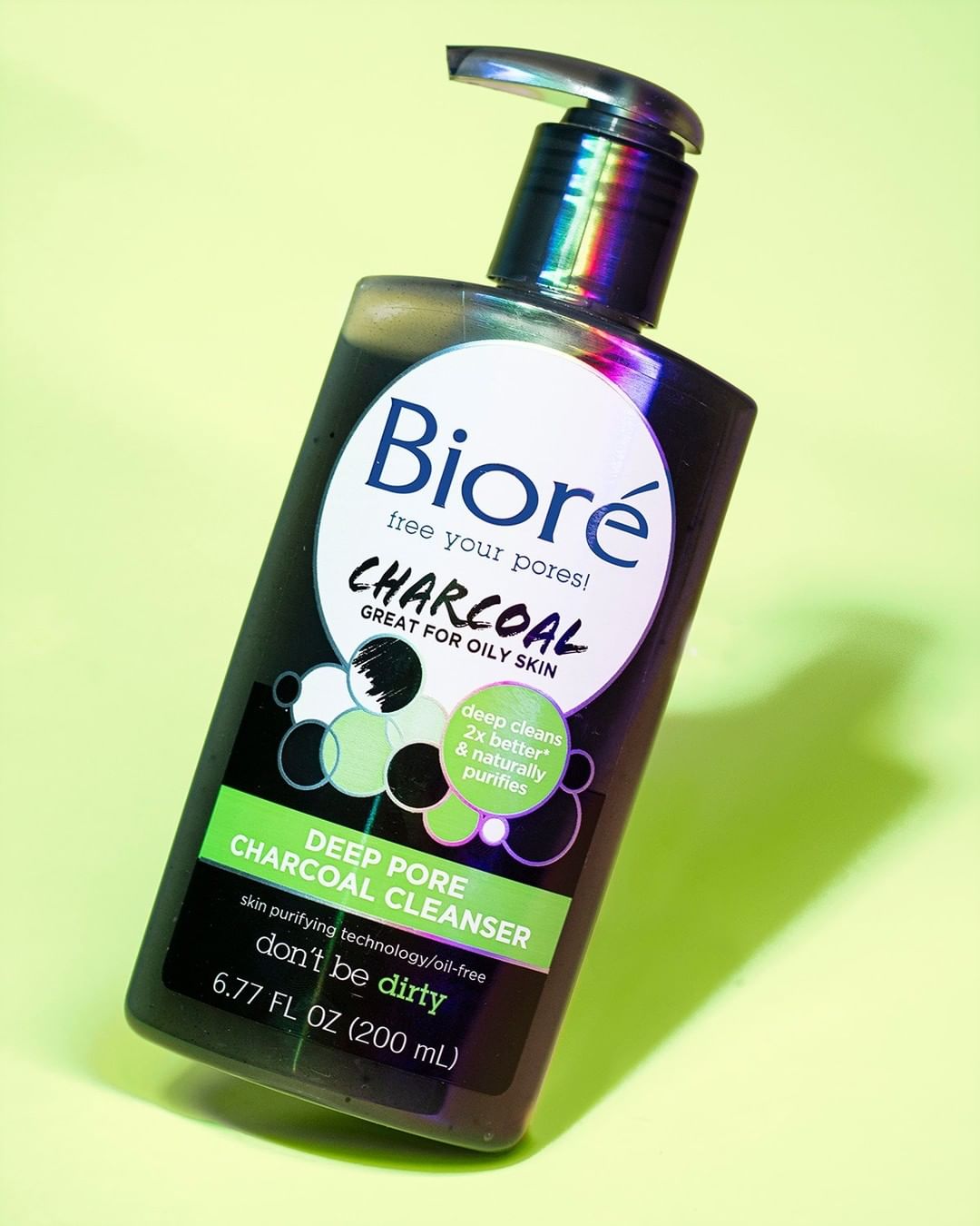 Bioré Skincare - Lean back and relax… our Deep Pore Charcoal Cleanser has oily skin under control 😎