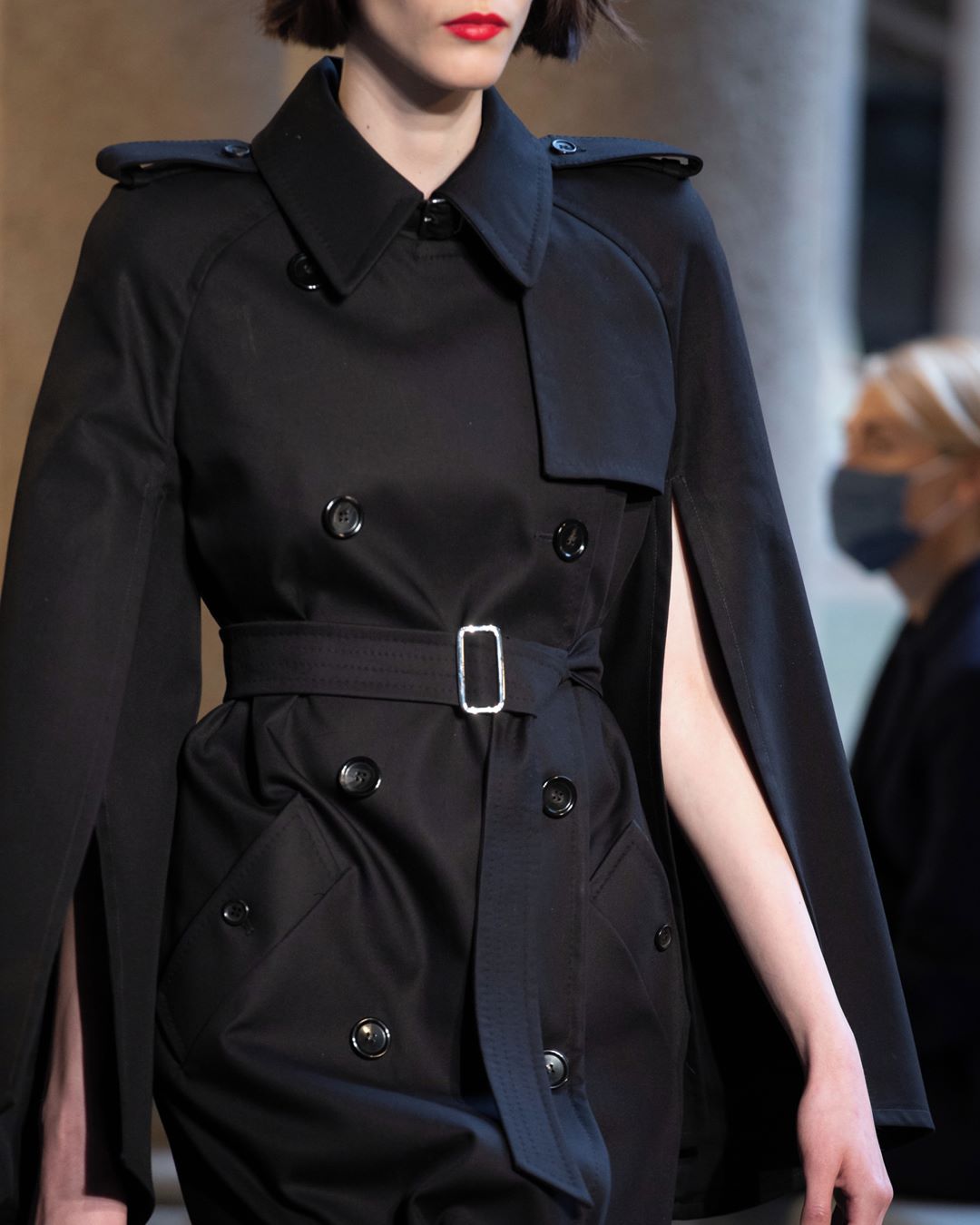 Max Mara - Embrace the revolutionary spirit of the #MaxMaraSS21 runway show with the perfectly detailed trenchcoat,, a masterfully tailored suit, the capacious bag worn with the little accessories. #M...