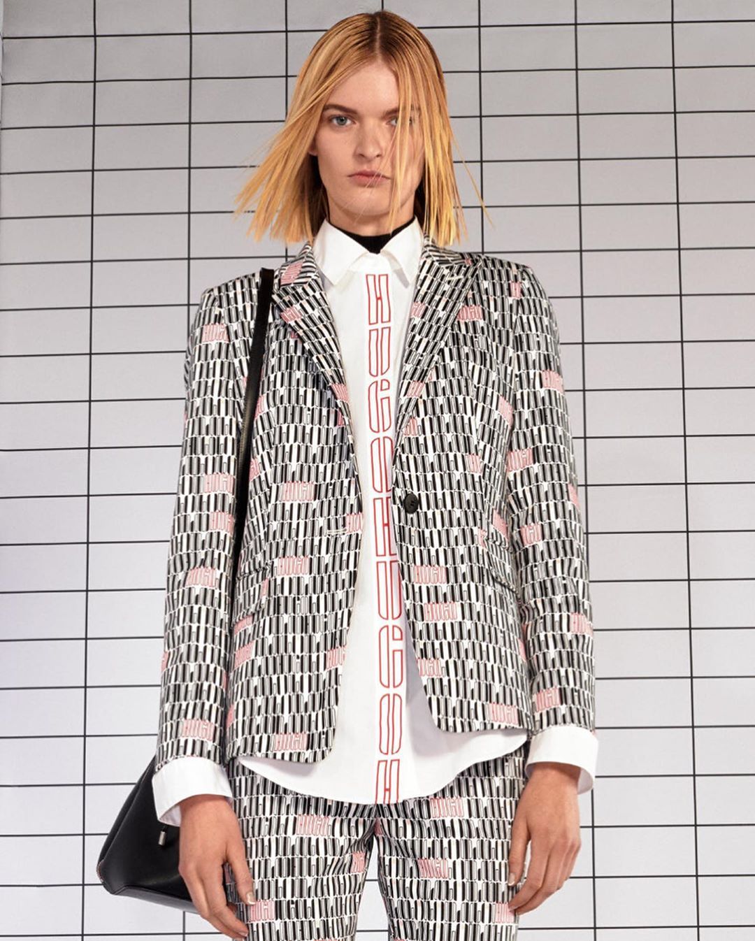 HUGO - Logos that make a bold statement. Add some print to your summer wardrobe with HUGO Womenswear #PreFall20 #iamHUGO