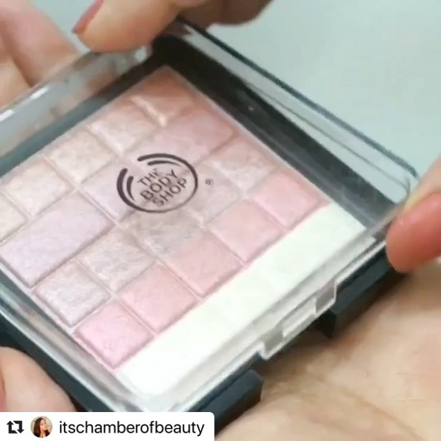 The Body Shop India - This #HowToFriday, let @itschamberofbeauty lead the way and show you how to get glam with just one product! Just swirl all the colours of our Shimmer Waves Compact or pick colour...