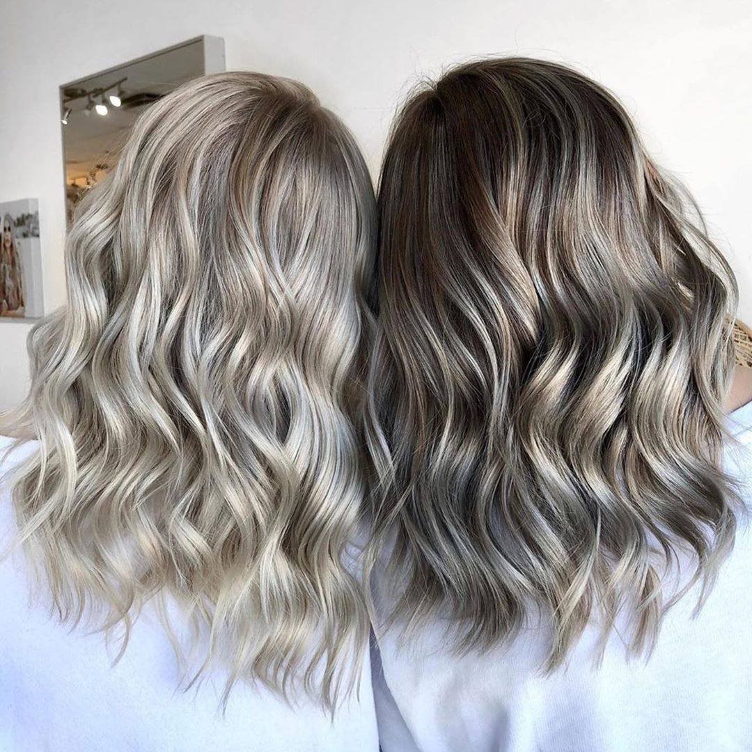 Schwarzkopf Professional - When TWO heads are better than one 🖤

*Formula* 👉 @hairologystudio_ used #IGORAVIBRANCE:

Left: (20g) 9-0 + (20g) 9.5-1 with (40g) 1.9% Activator Gel.

Right: (40g) 8-11, (5...