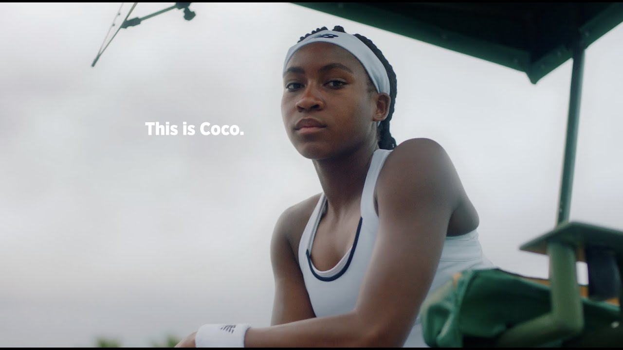 Now we got this. New Balance Coco Gauff.