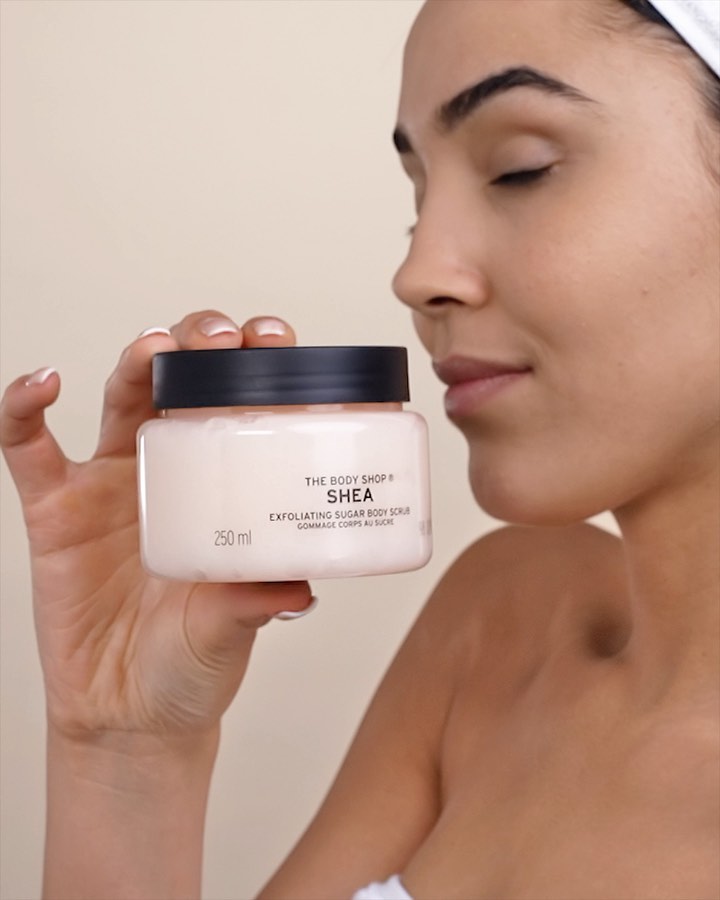 The Body Shop India - With #SelfcareSunday back, it's time to indulge into a little luxury! Pick up our Shea scrub, to slough away dead skin cells, leaving your skin supremely smooth. Made with Commun...