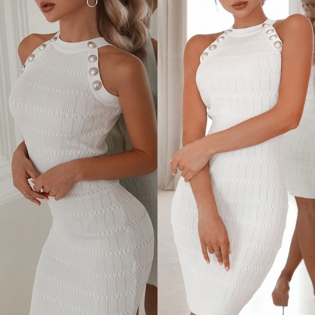 CHIQUEDOLL🎀 - like it ❤️⁠
#dress #white #party #fashion #ootd #love