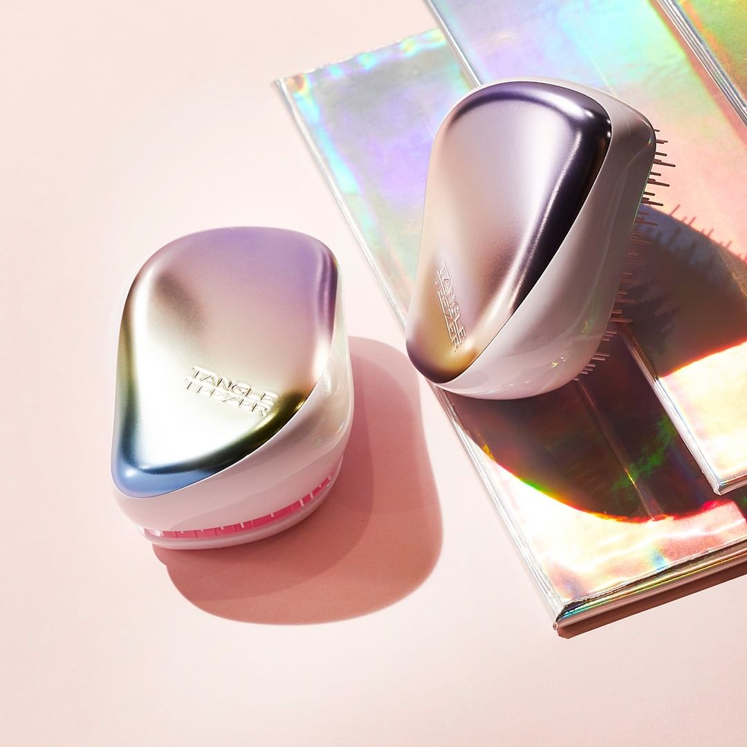 Tangle Teezer Hairbrush - Fall in love with our new Matte Ombre Compact Styler hairbrush