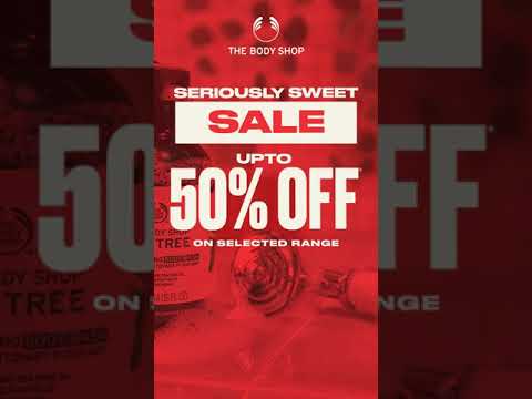 The Body Shop Seriously Sweet SALE