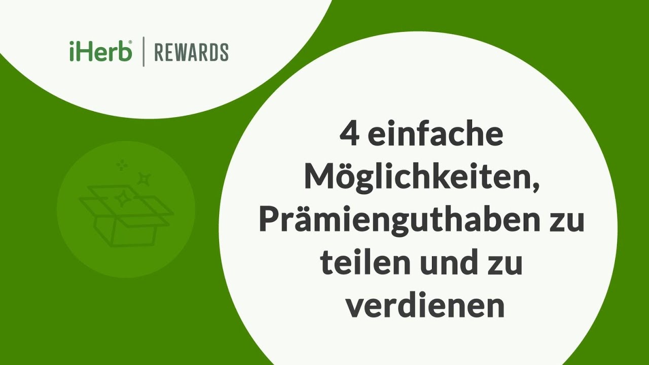 iHerb-Prämien – 4 einfache Möglichkeiten fürs Teilen und Verdienen | iHerb