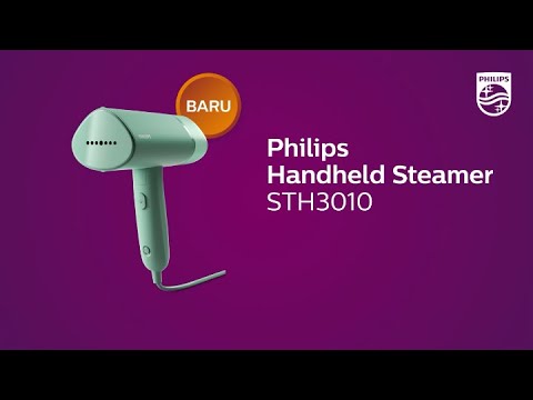 Baru! Philips Handheld Steamer STH3010, Steamer Praktis Bebas Ribet