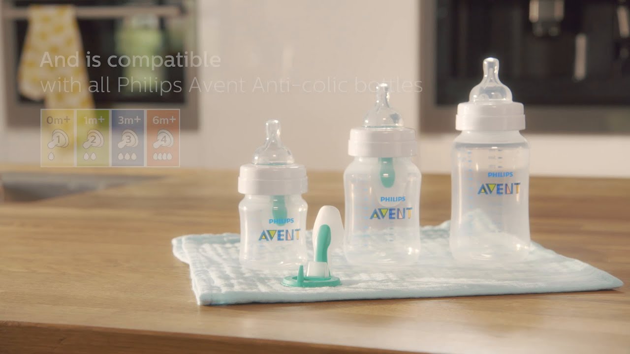 Philips Avent Anti-colic baby bottles with AirFree Vent