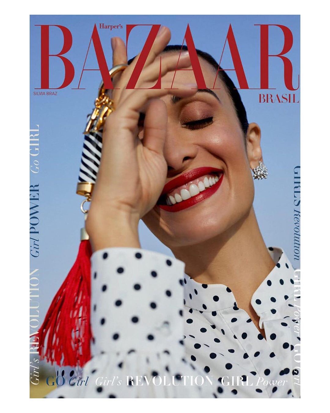 CAROLINA HERRERA - Carolina Herrera Makeup spotted on @silviabraz who's wearing The Lipstick Satin in Carolina Red (310) and the Zebra cap with a red tassel for the September issue of @bazaarbr

Photo...