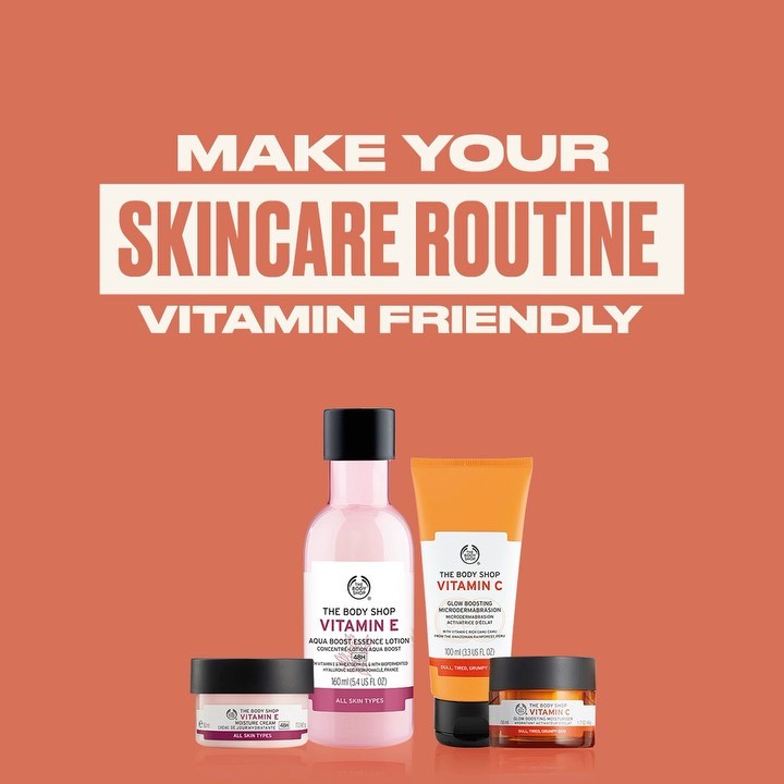 The Body Shop India - Vitamins are the need of the hour, for your immunity and skin. Our Vitamin C range gives your skin a boost of nourishment and our Vitamin E range keeps your skin hydrated. Now th...