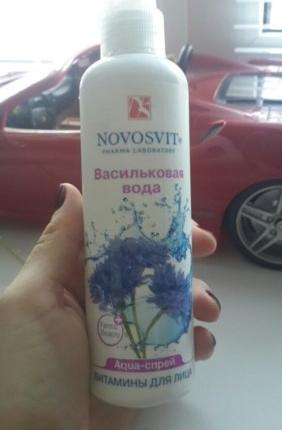 Отзыв о Спрей для лица NOVOSVIT Васильковая вода Витамины Aqua от Cassie  - отзыв