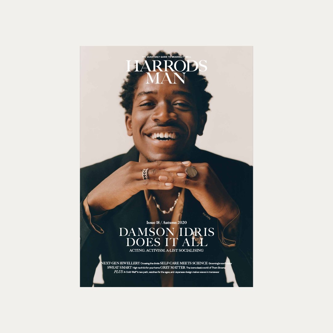 alfreddunhill - DAMSON IDRIS⁠
@HarrodsMan⁠
⁠
British actor and activist @DamsonIdris on the cover of October’s Harrods Man magazine wearing look 29 pieces from the Dunhill Autumn Winter 2020 runway co...
