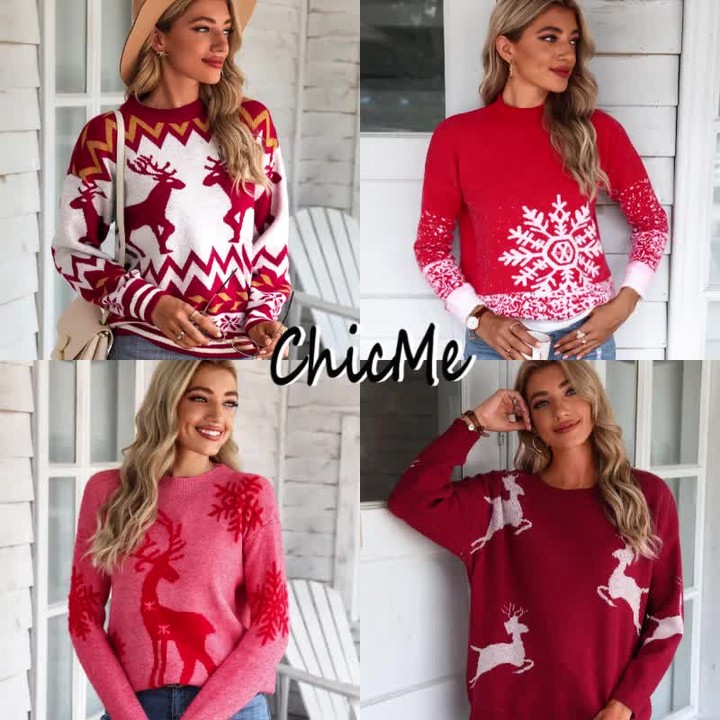 Chic Me - Feast Your Eyes  Festive essentials⁠
Got my swearters in rotation🌲⁠
🔍"LZD0768""LZD0707""LZD0749""LZD0709"⁠
Shop: ChicMe.com⁠
⁠
#chicmeofficial #fashion #lovecurves #ootd #style #chic #fashio...