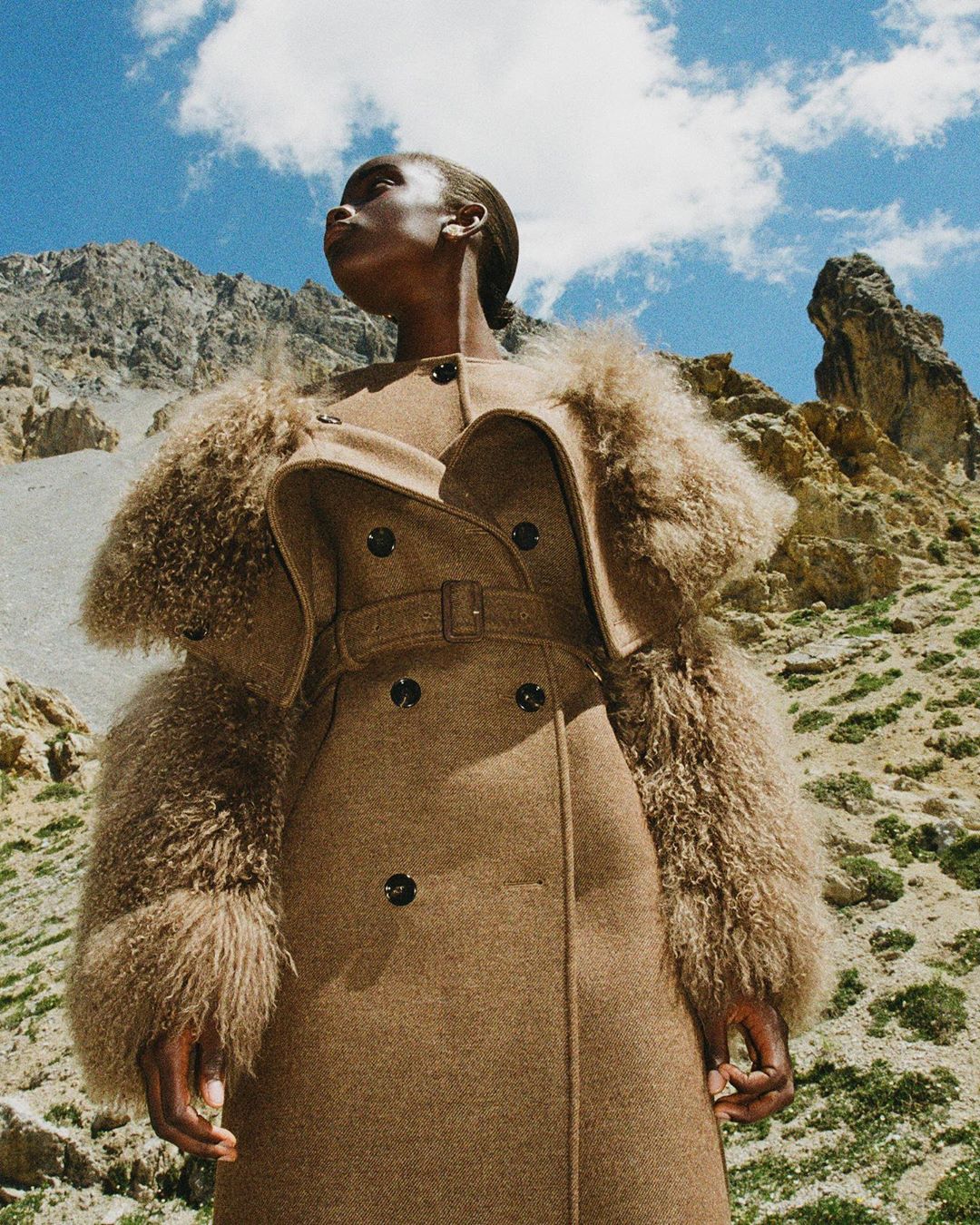 Burberry - A journey of exploration within nature's vast landscapes, discover #BurberryAutumnWinter20 by #RiccardoTisci – including a new iteration of the trench coat in shearling-trimmed wool cashmer...
