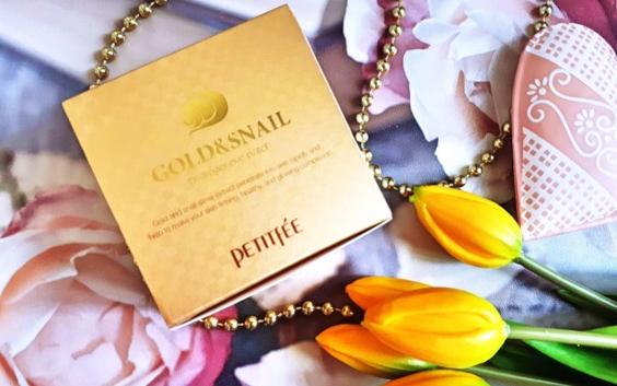 Гидрогелевые патчи для глаз Petitfee Gold&Snail hydrogel eye patch фото