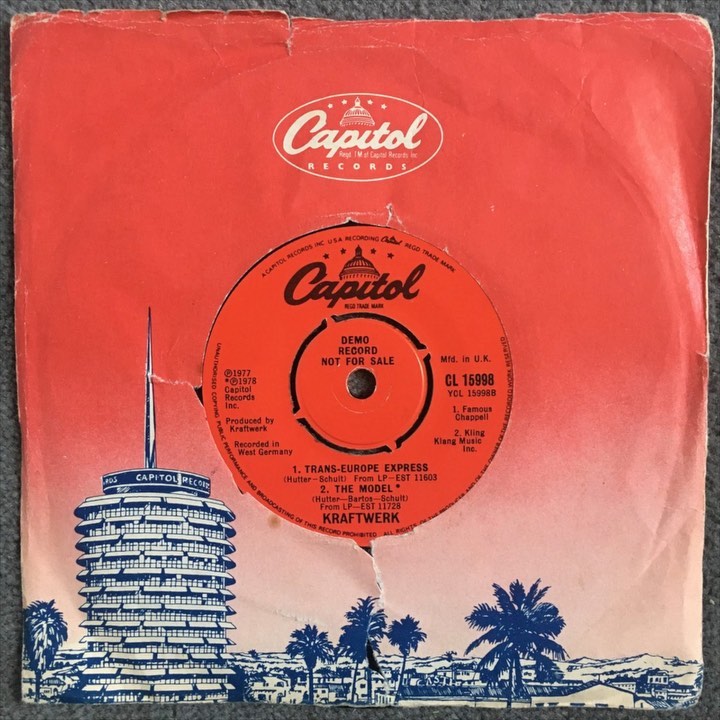 John Richmond - “It was very sad to hear about the passing of Kraftwerk’s Florian Schneider this week, so I’ve included a couple of Kraftwerk songs that I played a lot at the time. 
RIP a true genius....