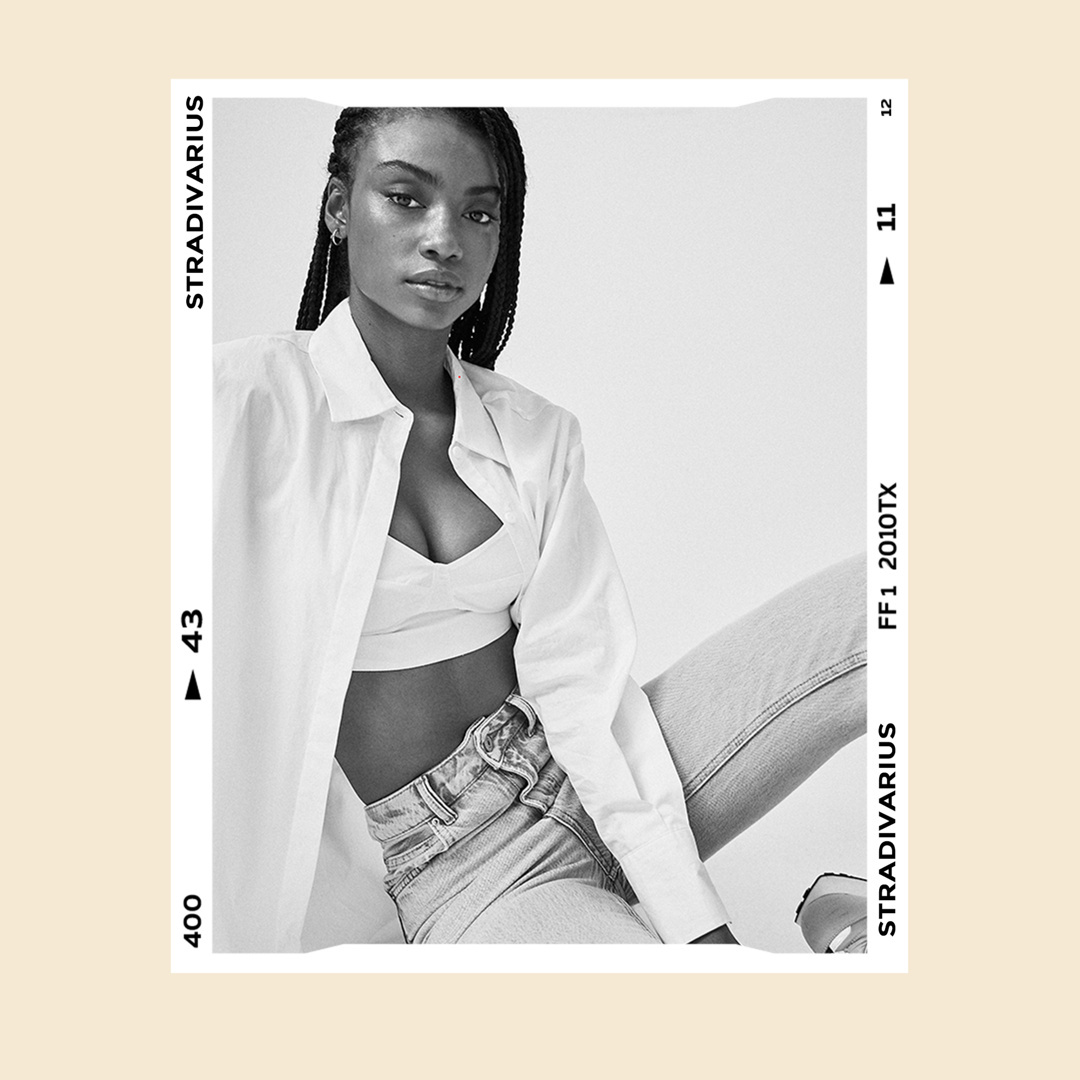 Stradivarius - The oversized white shirt is here to stay, get one and style it your way