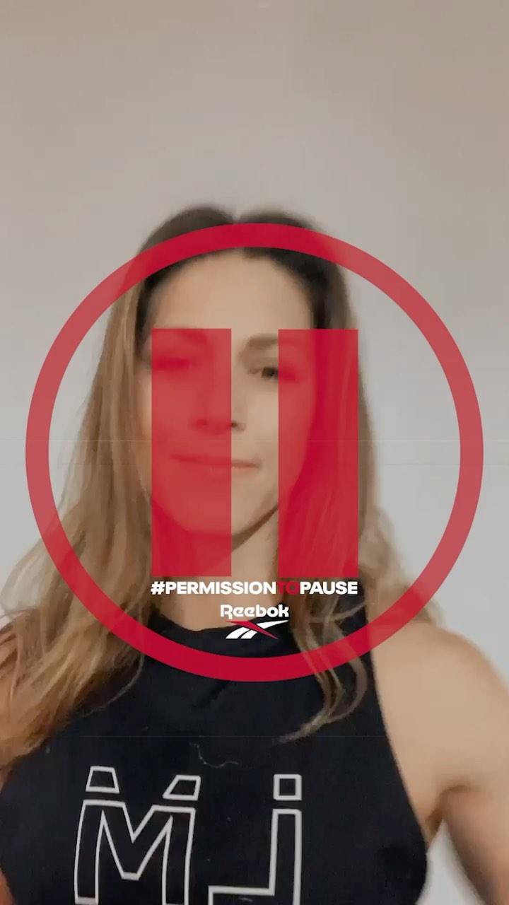 Reebok - Today, @ginafito gave herself #PermissionToPause. Listen to how she’s coping along with some great advice at the end. Then, take a moment and thank the trainers who are keeping you mentally a...