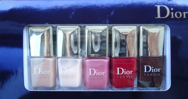 Подарок из Duty Free: Набор лаков для ногтей Vernis La Collection от Dior