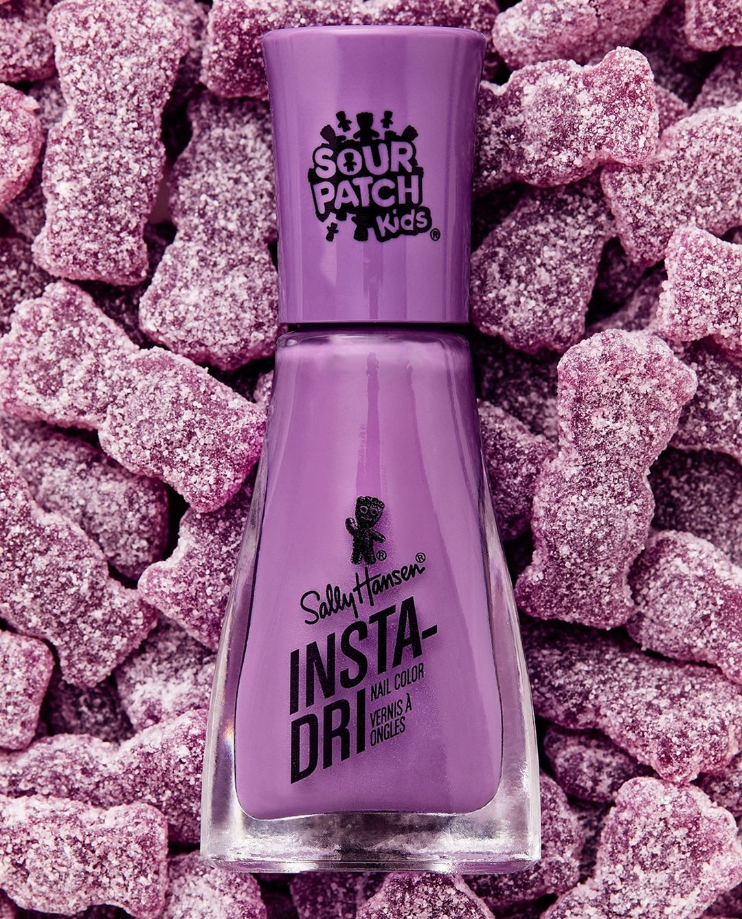 Sally Hansen - This R.I.Purple shade is too cute to spook 😍. Who’s tried our new collab with @SourPatchKids?
