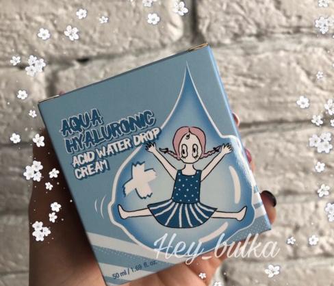 Крем для лица Aqua Hyaluronic Acid Water Drop Cream by Elizavecca.