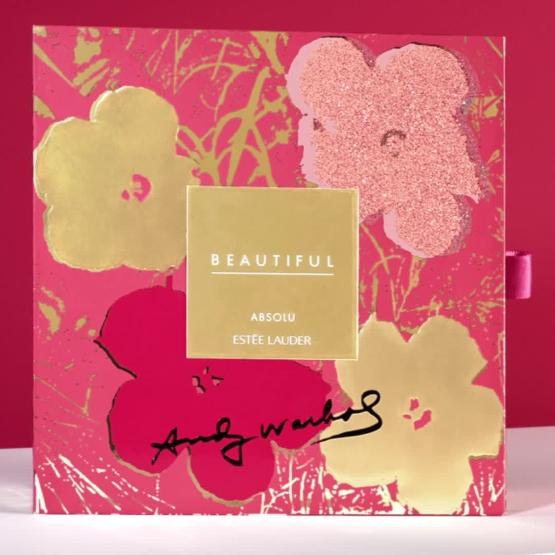 Estée Lauder - Introducing new #EsteexAndyWarhol Beautiful Absolu Eau de Parfum 💐 Our limited edition #fragrance, with its gorgeous exterior packaging designed in collaboration with the #WarholFounda...
