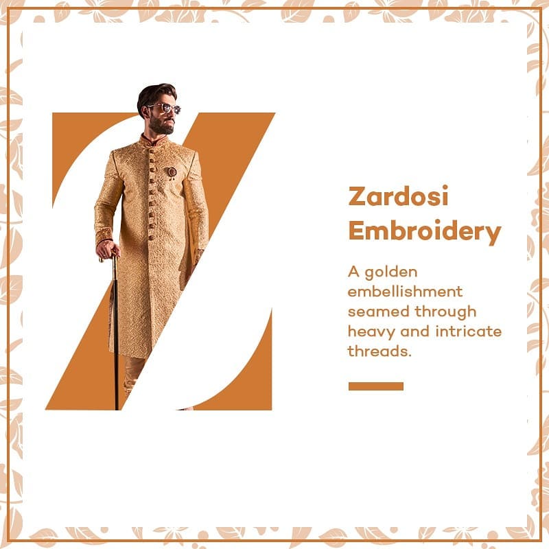 Manyavar - What more could you ask for with your Indian wear look than this elegantly handcrafted zardosi embroidery? 
Swipe left to know more and make this season all about style and grace by checkin...