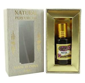  Natural Alcohol Free Neroli Ittar Perfume Oil Roll on Attar 10ml (Pack of 3